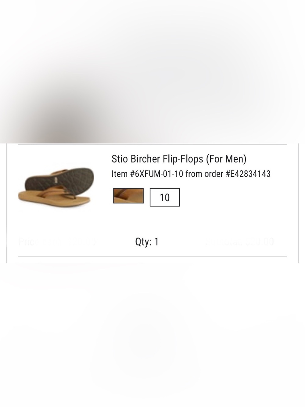 Stio Bircher Flip Flops - Picture 4 of 7